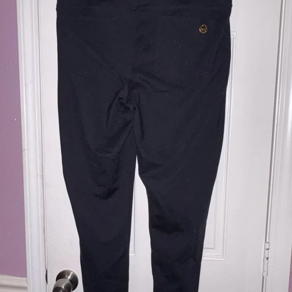 Michael Kors Black Straight Leg Pants
